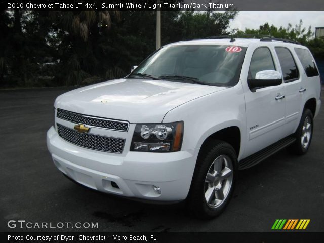 2010 Chevrolet Tahoe LT 4x4 in Summit White