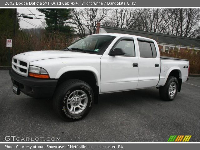 2003 Dodge Dakota SXT Quad Cab 4x4 in Bright White