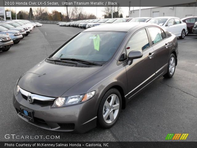 2010 Honda Civic LX-S Sedan in Urban Titanium Metallic