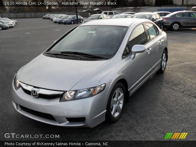 2010 Honda Civic LX-S Sedan in Alabaster Silver Metallic