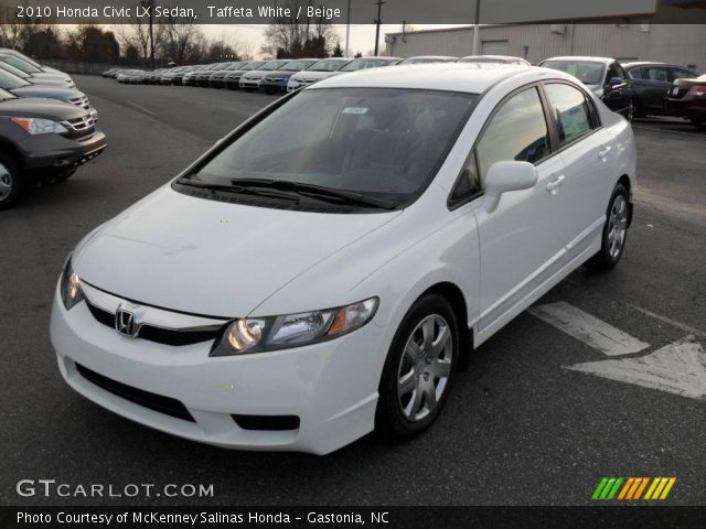 2010 Honda Civic LX Sedan in Taffeta White