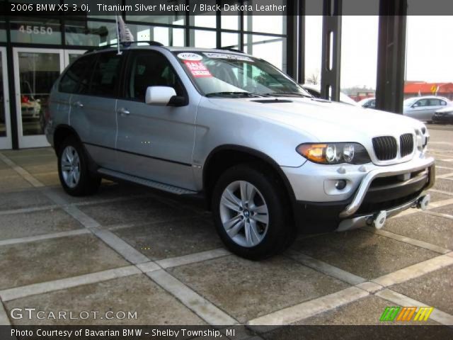 2006 BMW X5 3.0i in Titanium Silver Metallic