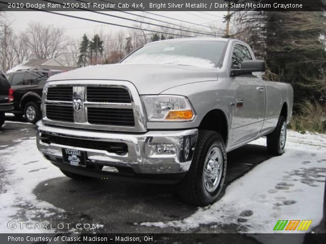 2010 Dodge Ram 2500 SLT Regular Cab 4x4 in Bright Silver Metallic