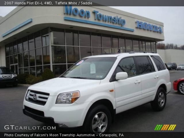 2007 Honda Pilot EX-L 4WD in Taffeta White