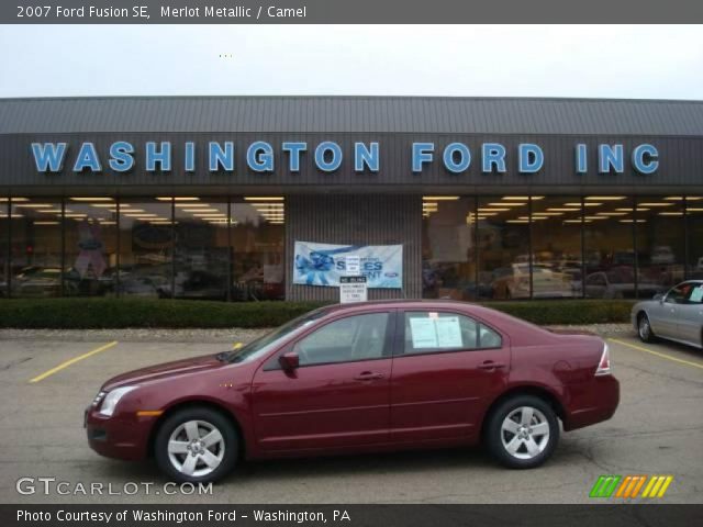 2007 Ford Fusion SE in Merlot Metallic