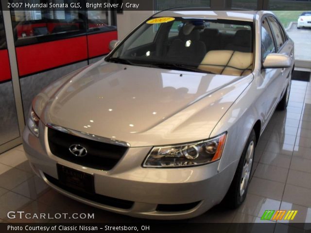 2007 Hyundai Sonata GLS in Bright Silver