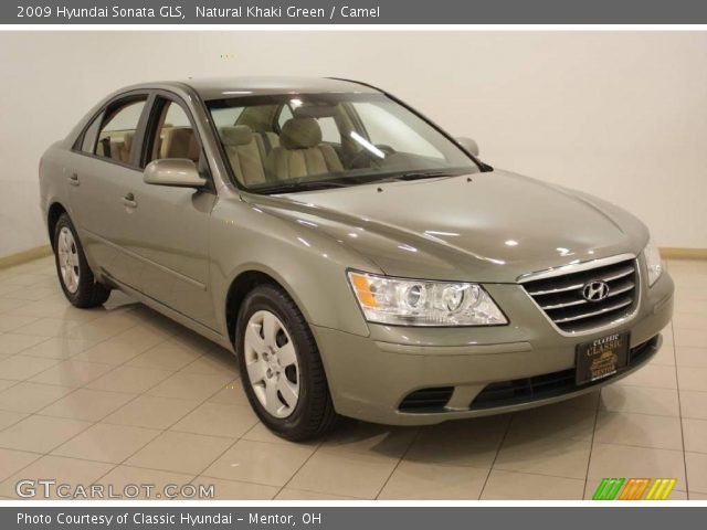 2009 Hyundai Sonata GLS in Natural Khaki Green