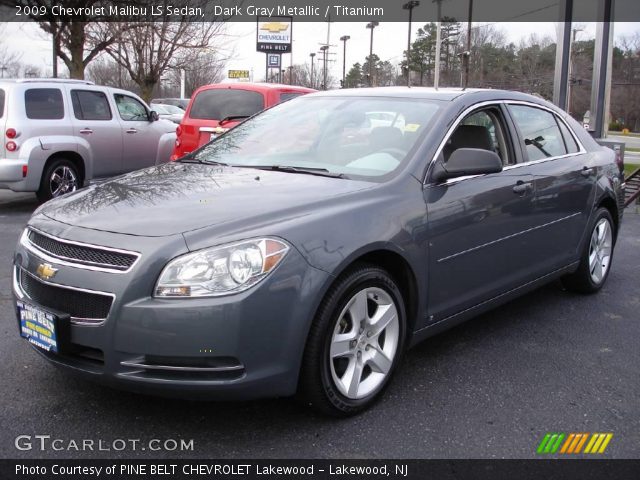 2009 Chevrolet Malibu LS Sedan in Dark Gray Metallic