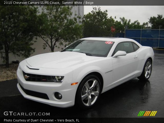 2010 Chevrolet Camaro SS/RS Coupe in Summit White