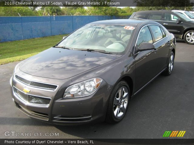2010 Chevrolet Malibu LT Sedan in Taupe Gray Metallic