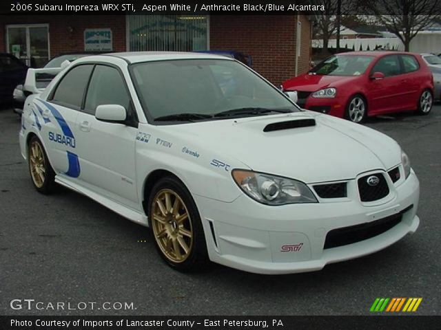 2006 Subaru Impreza WRX STi in Aspen White