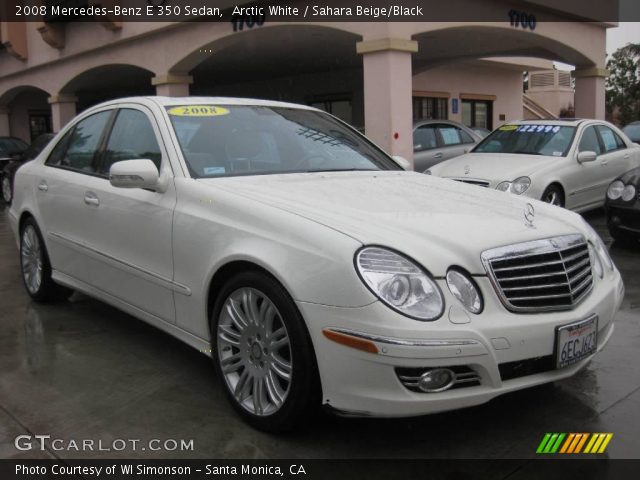 2008 Mercedes-Benz E 350 Sedan in Arctic White