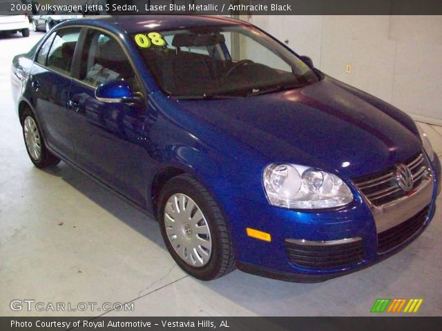 2008 Volkswagen Jetta S Sedan in Laser Blue Metallic