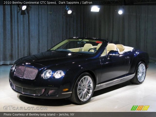 2010 Bentley Continental GTC Speed in Dark Sapphire
