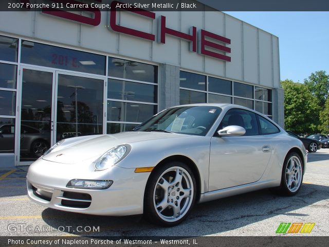 2007 Porsche 911 Carrera Coupe in Arctic Silver Metallic