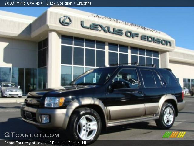 2003 Infiniti QX4 4x4 in Black Obsidian