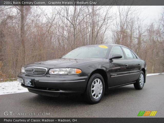 2001 Buick Century Custom in Graphite Metallic