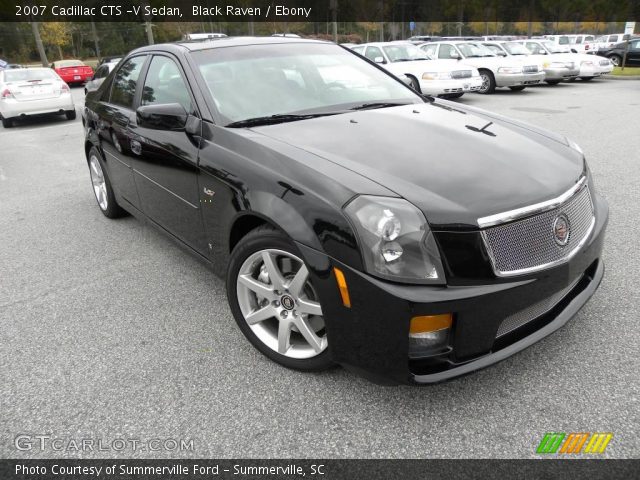 2007 Cadillac CTS -V Sedan in Black Raven