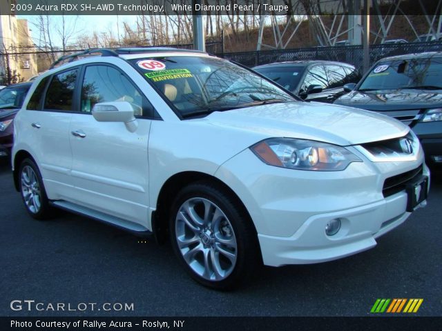 2009 Acura RDX SH-AWD Technology in White Diamond Pearl
