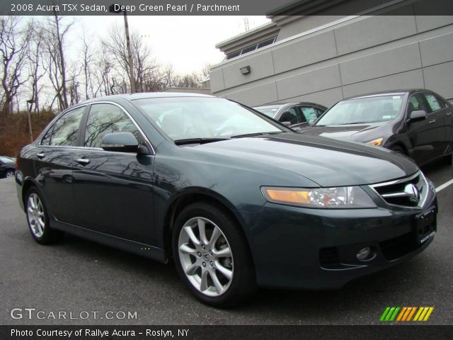 2008 Acura TSX Sedan in Deep Green Pearl