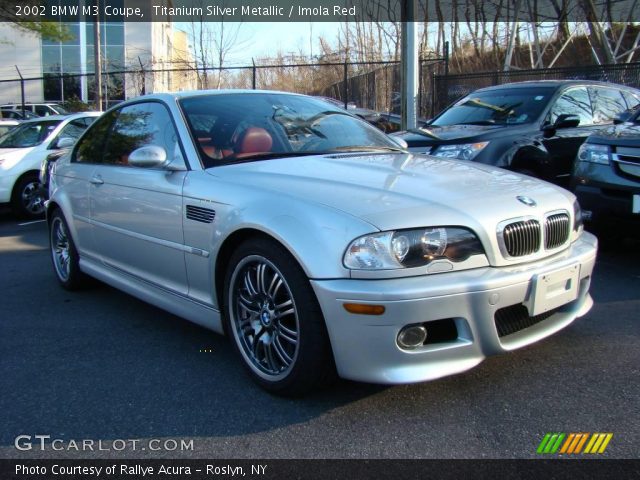 2002 BMW M3 Coupe in Titanium Silver Metallic