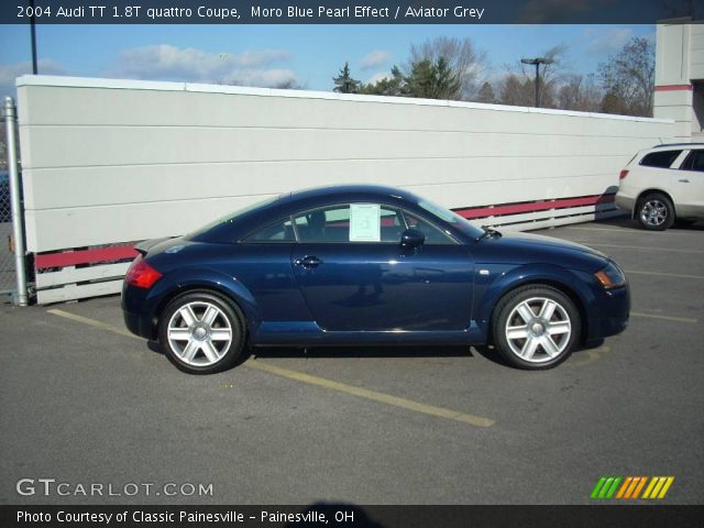 2004 Audi TT 1.8T quattro Coupe in Moro Blue Pearl Effect