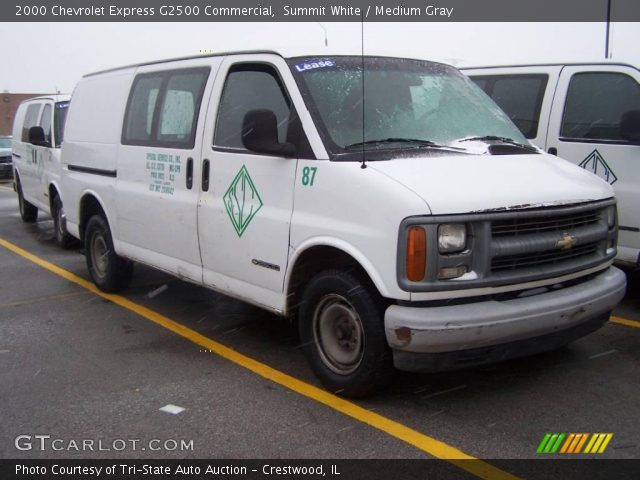 2000 Chevrolet Express G2500 Commercial in Summit White