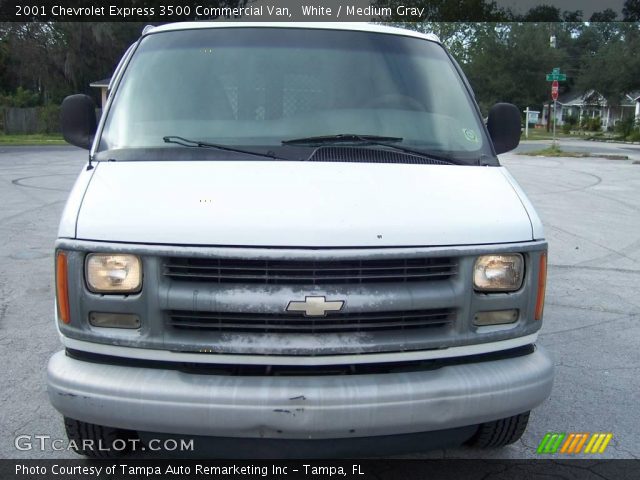 2001 Chevrolet Express 3500 Commercial Van in White