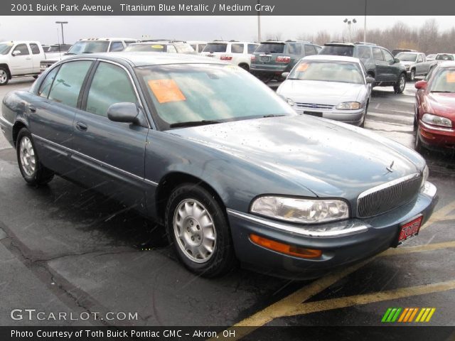 2001 Buick Park Avenue  in Titanium Blue Metallic