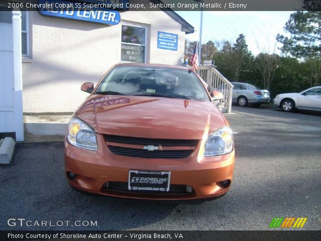 2006 Chevrolet Cobalt SS Supercharged Coupe in Sunburst Orange Metallic