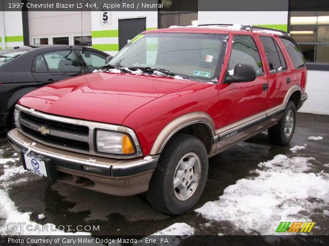 1997 Chevrolet Blazer LS 4x4 in Apple Red