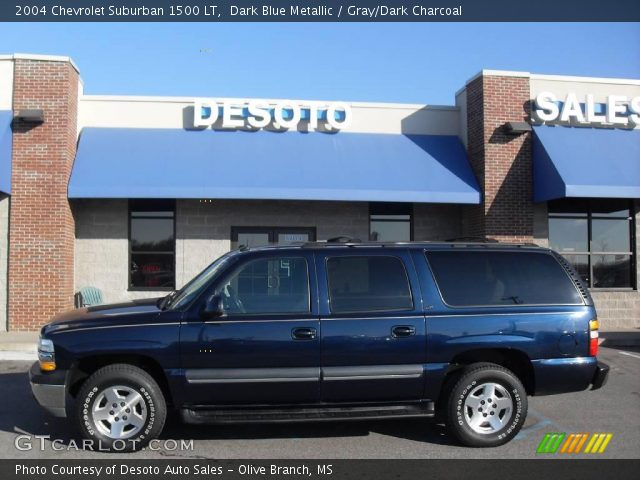 2004 Chevrolet Suburban 1500 LT in Dark Blue Metallic