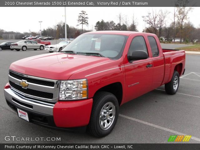 2010 Chevrolet Silverado 1500 LS Extended Cab in Victory Red