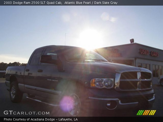 2003 Dodge Ram 2500 SLT Quad Cab in Atlantic Blue Pearl