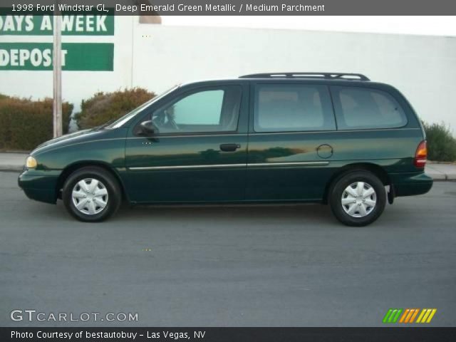 1998 Ford Windstar GL in Deep Emerald Green Metallic