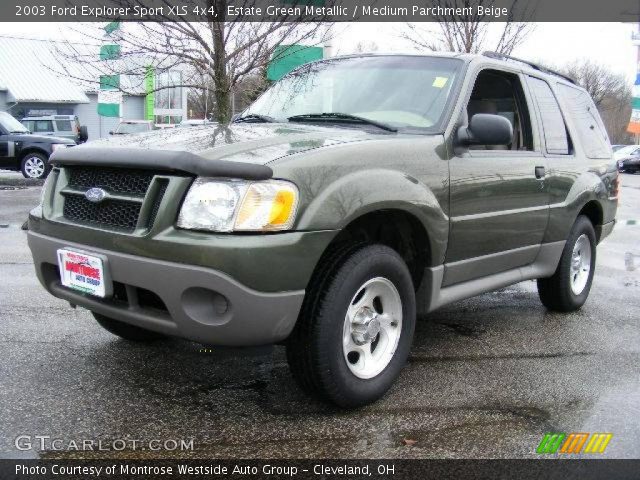 2003 Ford Explorer Sport XLS 4x4 in Estate Green Metallic