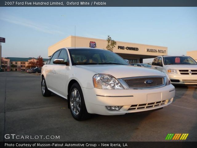 2007 Ford Five Hundred Limited in Oxford White
