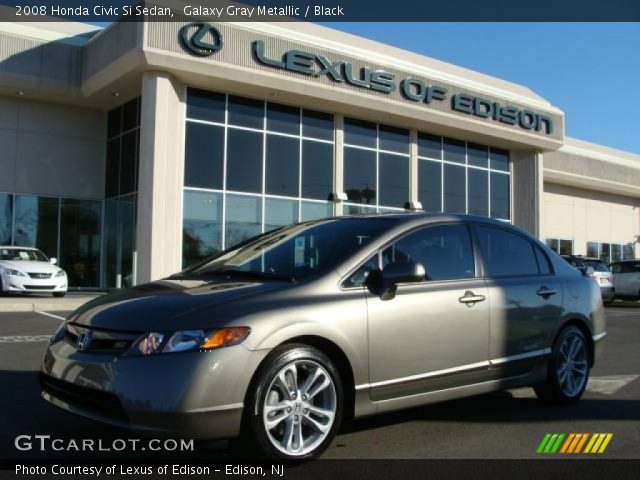 2008 Honda Civic Si Sedan in Galaxy Gray Metallic