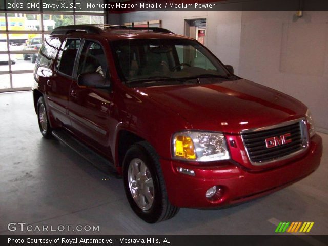 2003 GMC Envoy XL SLT in Monterey Maroon Metallic