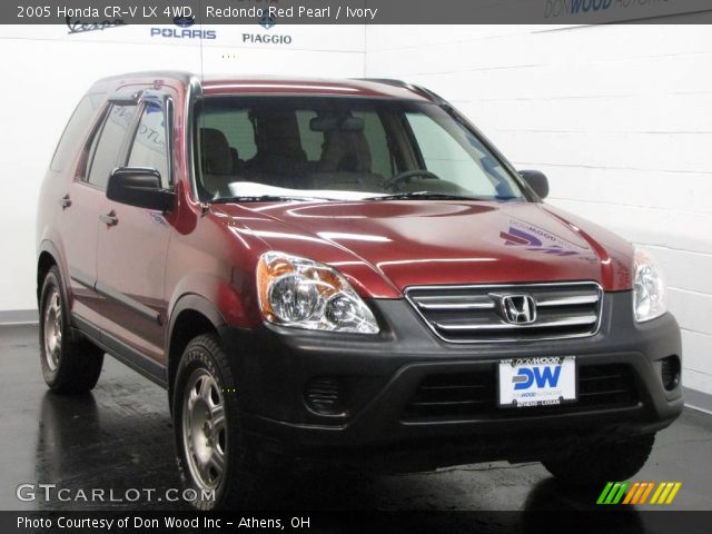2005 Honda CR-V LX 4WD in Redondo Red Pearl
