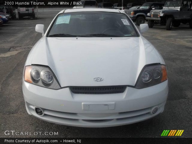 2003 Hyundai Tiburon  in Alpine White