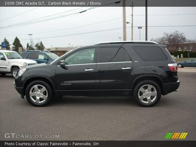 2008 GMC Acadia SLT in Carbon Black Metallic