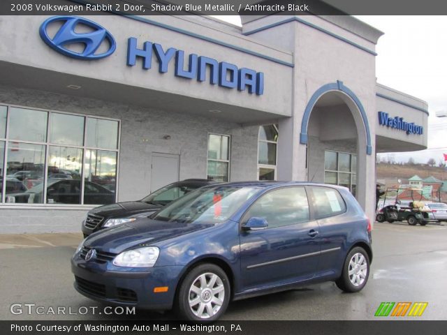 2008 Volkswagen Rabbit 2 Door in Shadow Blue Metallic