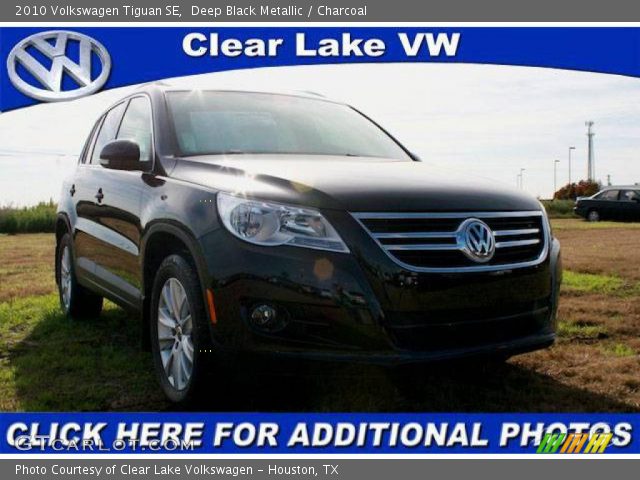 2010 Volkswagen Tiguan SE in Deep Black Metallic