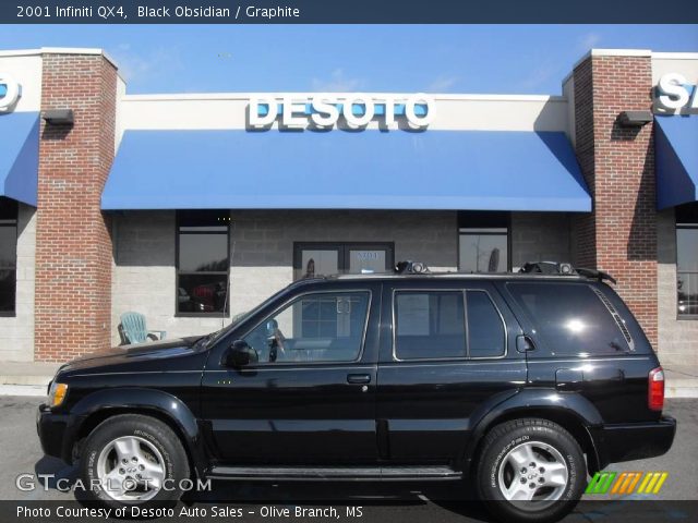 2001 Infiniti QX4  in Black Obsidian
