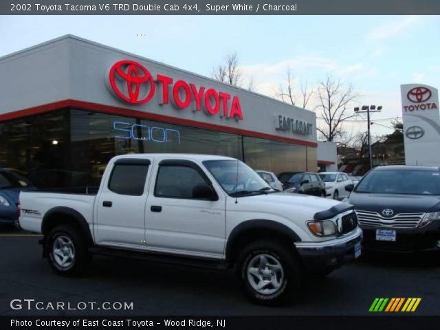 2002 Toyota Tacoma V6 TRD Double Cab 4x4 in Super White
