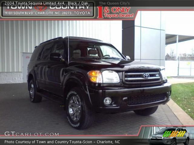 2004 Toyota Sequoia Limited 4x4 in Black