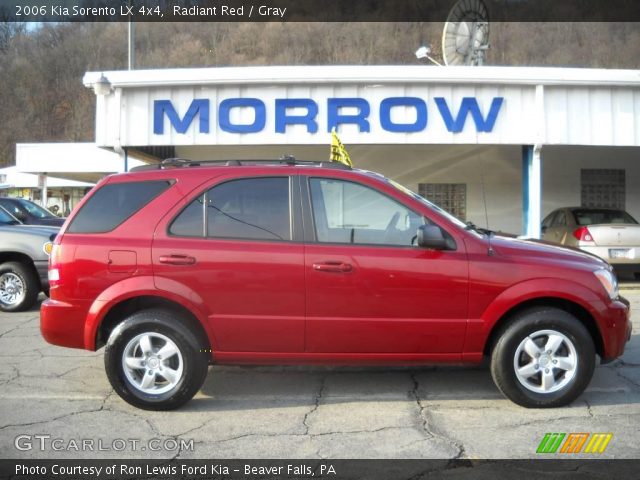 2006 Kia Sorento LX 4x4 in Radiant Red