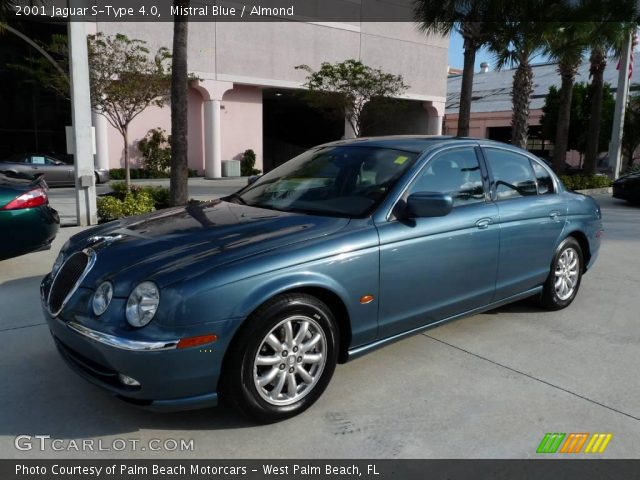 2001 Jaguar S-Type 4.0 in Mistral Blue