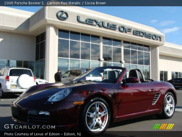 2006 Porsche Boxster S in Carmon Red Metallic